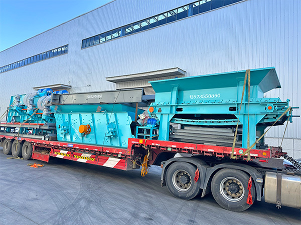 【發貨現場】垃圾處理設備發往客戶現場