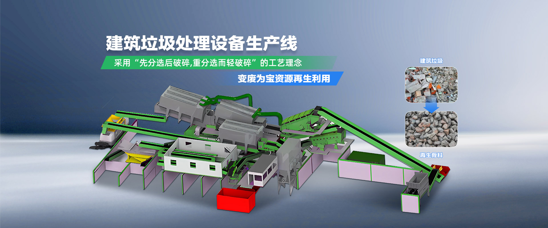 飛翔環(huán)保 - 垃圾分選處理設(shè)備