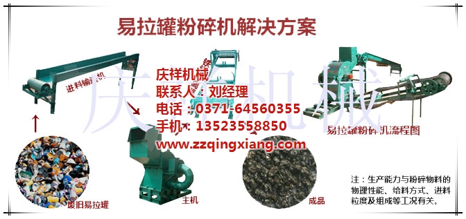 易拉罐粉碎機